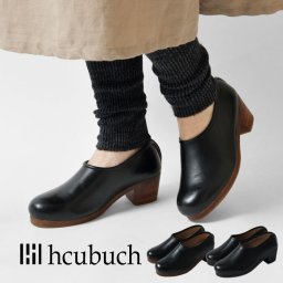 【hcubuch フーブ】カウレザー サボ はまぐりがた (H035)レディース 春 夏 秋 冬 ヒール 本革 オケージョン フォーマル パーティー 本革 牛革 靴 シューズ ナチュラル 服 シンプル おしゃれ コーディネート 人気 30代 40代 50代