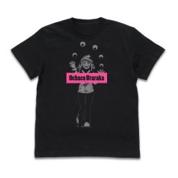 ヒロアカ 麗日お茶子 僕のヒーローアカデミア雪まつりVer./BLACK-L Tシャツ ブラック Lサイズ