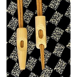 箸置き＆箸入れ 筒型 木製 宮島 手作り 弁当箱 整理保管  箸置き キッチン【送料無料】