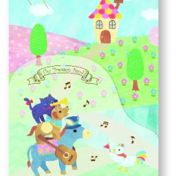 The Bremen Band ポケットファイル　※お取り寄せ商品 引き出物 記念品 音楽雑貨 音符 ピアノモチーフ ト音記号 ピアノ雑貨