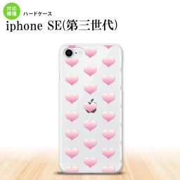 iPhoneSE 3 iPhoneSE 3 スマホケース ハードケース ハート A ピンク メンズ レディース nk-ise3-018