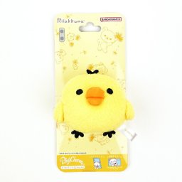 リラックマ キイロイトリ ふわふわ PlayCharm スマホ用品
