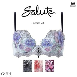 ワコール サルート 23G ブラジャー BTJ423 3/4カップワイヤー (P-upタイプ) G・H・Iカップ