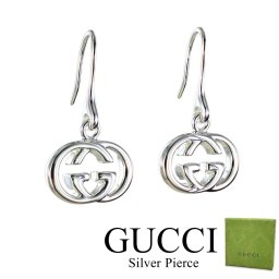 GUCCI グッチ ピアス レディース シルバー925 両耳ピアス おしゃれ ロゴ ブランド ジュエリー 誕生日 結婚式 結婚記念日 プレゼント 妻 彼女 ギフト シルバーアクセサリー 成人 卒業 入学