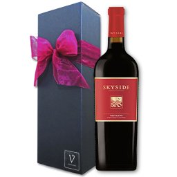 夏ギフト お中元 ワイン ギフト【スカイサイド レッド ブレンド 750ml 1本/リボン化粧箱包装】 御祝い 御礼 プレゼント 結婚 内祝い お返し メッセージカード