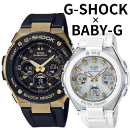 正規品 カシオ G-SHOCK BABY-G G-MS ペアウォッチ 電波ソーラー タフソーラー Gショック ベビーG 光充電 止まらない 最強ペア アナデジ ブラック ホワイト 誕生日 記念日 カップル プレゼント ギフト CASIO 成人 卒業 入学