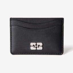 ガニー GANNI Bou Card Holder Strass ボウ カードホルダー A6392 5898 カードケース レディース 財布 小物