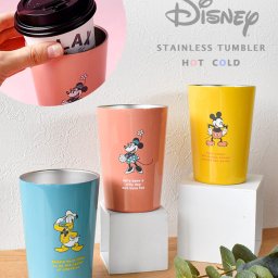 ディズニー ステンレスタンブラー 保温 保冷 タンブラー コップ ステンレス製 スリーブ コーヒー 紅茶 お茶 シンプル かわいい おしゃれ 軽い 軽量 大人 子供 ミッキー ミニー ドナルドダック キャラ キャラグッズ プレゼント ギフト 箱 箱付き ラッピング