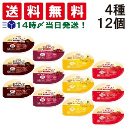 【 送料無料 】 日清オイリオ エネプリン プロテインプラス 4種 各3個 計12個 詰め合わせ アソート セット まとめ買い