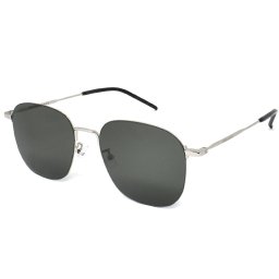 サンローラン SAINT LAURENT サングラス アジアンフィット UVカット SL 388K WIRE 001 メンズ レディース ユニセックス シルバー+グレー