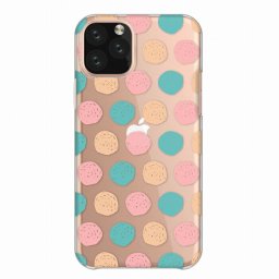 iPhone12Promax iPhone11 iPhoneXS対応 クリアケース スマホケース ソフトケース iphoneケース iPhone8 iPhone8plus iPhone7 iPhone7 plus iPhone6s iPhone6 アイフォン対応 ドット柄 水玉模様 北欧柄 パステルカラー 可愛い