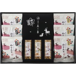 【10%以上OFF】 楽天スーパーSALE お返し 内祝い ギフト 和菓子 銀座鹿乃子 和菓子詰合せKYM-E  新築 お礼 引越し 志 仏事 送料無料