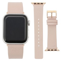 ラコステ LACOSTE Apple watch strap アップルウォッチ用ストラップ 替えベルト バンド 38mm/40mm/41mm ケース対応 ベルトのみ 2050024 wwlt00072l ピンク