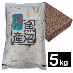 令和7年産 新潟県 魚沼産 コシヒカリ 5kg 包装済み お米 新潟産 お米マイスター厳選米