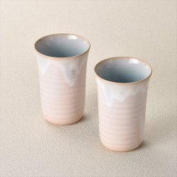 萩焼 ソライロ ペアカップ　 GA20-2P  内祝 内祝い お祝 御祝 記念品 出産内祝い プレゼント 快気祝い 粗供養 引出物