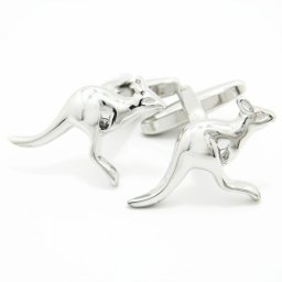 ぴょんぴょんカンガルー カフス カフスボタン カフリンクス cufflinks cuffs メンズ 男性 ユニーク おもしろ 面白 面白い 動物 植物シリーズ スーツアクセサリー専門店 父の日 ギフトにも 誕生日 プレゼント プチギフト おしゃれ カフスマニア