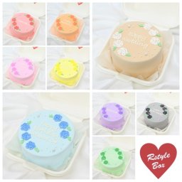 【ランチボックス】薔薇デザインランチボックスケーキ【メッセージ】【記念日に】