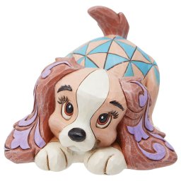 ジム ショア Jim Shore ディズニー トラディション Disney Traditions レディ ミニ フィギュア 置物 オブジェ 6014332 わんわん物語 インテリア