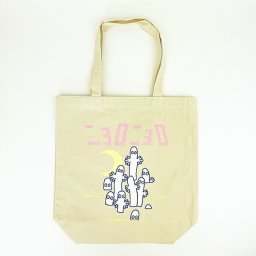 ムーミン ニョロニョロ トートバッグ ナチュラル MOOMIN