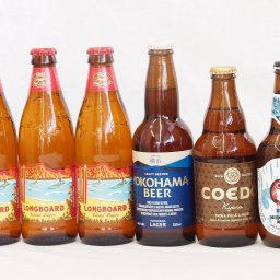 ハワイコナビール飲み比べ6本セット(ホワイトエール 横浜ラガー 伽羅 ロングボード) 330ml×2本333ml×1本 355ml×3本