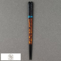 箸蔵まつかん 箸 結晶　夜空　大　箸置付 箱付　食洗機対応 