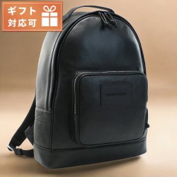 エンポリオ・アルマーニ リュック メンズ ブランド EMPORIO ARMANI レザー Y4O334 BLACK ブラック バッグ
