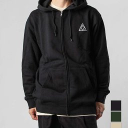 ハフ HUF PF00697 パーカー SET TT F/Z HOODIE メンズ レディース トップス フーデッド スウェット フルジップフーディー 長袖 ロゴ シンプル ストリート カジュアル フ