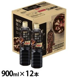 【PH24a】【12本】職人の珈琲 無糖 PET900ml 504236UCC 職人の珈琲 コーヒー コーヒー飲料 ペットボトル ボトルコーヒー カフェ 無糖 ブラック 本格  【代引不可】