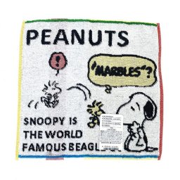 スヌーピー レトロカラー ミニタオル 日本製 西川 SNOOPY