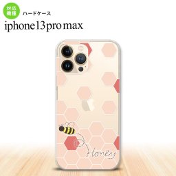 iPhone13ProMax iPhone13 Pro Max ケース ハードケース ハニー クリア 赤 iPhone13 プロ マックス 6.7インチ おしゃれ かわいい メンズ レディース キッズ デザインたくさん nk-i13pm-1686