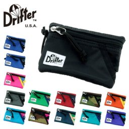 ドリフター Drifter ミニ財布 コインケース キーケース キーコインポーチ フェス メンズ レディース dfv0230 通勤 おしゃれ 黒 高校生 大人 カバン プレゼント ギフト ラッピング無料 一粒万倍日 吉日