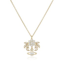 新品 Vivienne Westwood ヴィヴィアンウエストウッド ペンダント ネックレス AMMA アンマ オーブ BP625313/1 BP625313-1 レディース ゴールド クリスタル