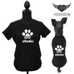にくきゅーペアTシャツ XXL-3XLサイズ 犬 飼い主 ペアルック ペットとお揃い ペット 愛犬とお揃い 犬と名入れ 名前入り 名入り 名前入り 犬の服 Tシャツ 春 半袖 おしゃれ 服 好き プレゼント 女性 男性 誕生日 還暦 小型中型楽天