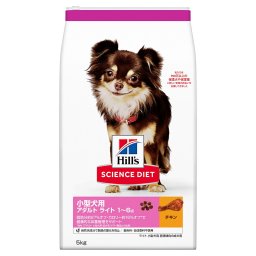 サイエンス ダイエット アダルト ライト 小型犬用 肥満傾向の成犬用 1～6歳 チキン 5kg ヒルズ ドッグフード ドライフード 総合栄養食 着色料 香料不使用