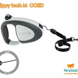 イタリア【ファープラスト】ferplast社製伸縮リード　フリッピーテック　Ｍ　コードタイプ～Flippy Tech M cord～