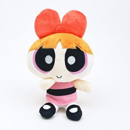 パワーパフガールズ ブロッサム おすわりぬいぐるみ パワパフ