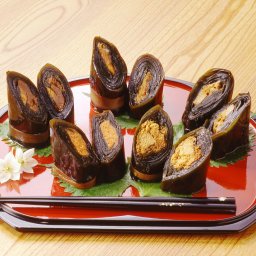 万葉味紀行 昆布巻き 4種 詰合せ 惣菜 国産 常温 こぶまき 鮭 鰤 鰊 詰め合わせ 柔らかい 食べやすい さけ ぶり にしん たらこ おかず 棹前昆布 高級 縁起物 おせち 富山 鈴香食品