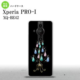 XperiaPRO-I Xperia PRO-I スマホケース 背面ケース ハードケース ツリーイヤリング 黒 背面カバー android nk-xproi-631