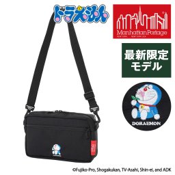 【25年 新モデル】マンハッタンポーテージ ショルダーバッグ 横型 ジョガー L JPN VER2 ドラえもん 25 Lサイズ MP1404L2DORA25 限定モデル ブラック メンズ レディース キッズ 誕生日プレゼント ラッピング無料 正規代理店