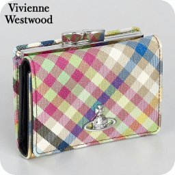ヴィヴィアン・ウエストウッド 三つ折り財布 三折財布 レディース ブランド Vivienne Westwood China 5115002MW-S001S HEATHER PLAID