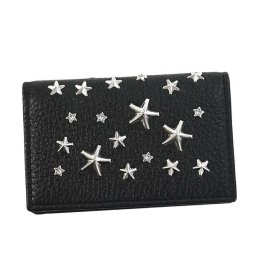 ジミーチュウ JIMMY CHOO カードケース NELLO DCS ネロ スタースタッズ レザー BLACK ブラック レディース メンズ プレゼント ギフト 新品