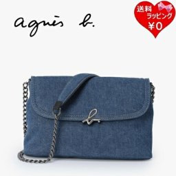 【無料ラッピング】 アニエスベー agnes b ショルダーバッグ The b ブルー レディース ブランド 正規品 新品 ギフト プレゼント 人気 おすすめ 誕生日 記念日 クリスマス 送料無料abb521069