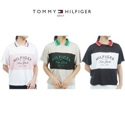トミーヒルフィガー ゴルフ レディース TH ラガーストライプシャツ TOMMY HILFIGER THLA306 2023春夏モデル お誕生日祝い お祝い 記念品 30代 40代 50代 60代 母の日 お母さん 還暦祝い 敬老の日 彼女 人気プレゼント プレゼント