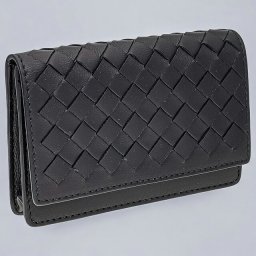 ボッテガ・ヴェネタ 名刺入れ メンズ レディース ブランド BOTTEGA VENETA イントレチャート 133945 V0016 8806 ブラック