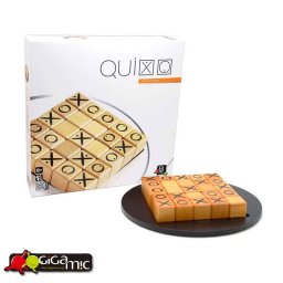 Gigamic ボードゲーム 大人 海外 木製スライド 五目並べゲーム クイキシオ QUIXO