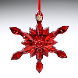 【純正紙袋無料】 バカラ Baccarat オーナメント ノエル スノーフレーク 2014年 クリスマス レッドミラー 2808330 洋食器【スペシャルラッピング660円(別売り)】 送別会 誕生日 お中元 還暦祝い 結婚祝い 結婚式 高級 父の日 母の日 即日発送 ホワイトデー