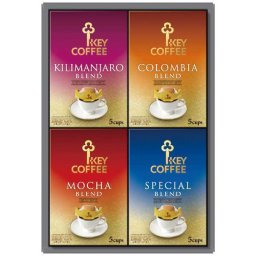 キーコーヒー ドリップオン ギフト セット レギュラーコーヒー 詰め合わせ スペシャル モカ キリマンジャロ コロンビア 内祝 御祝 お礼 贈り物 珈琲 ドリップバッグ 飲み比べ