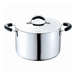 万年 シチューパン22cm ベローナ ヌォーヴォ NV-WD22 ステンレス鍋【送料無料】