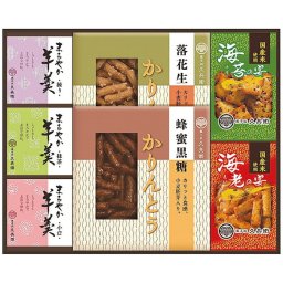 菓子処 久兵衛 かりんとう・あられ・羊かん詰合せ KB-30  内祝い お祝 御祝 記念品 出産内祝い