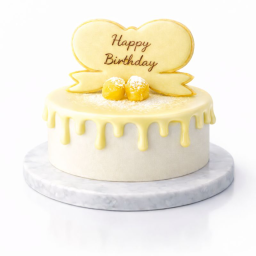 CITRON YELLOW｜シトロンイエロー デコレーションケーキ 誕生日 結婚祝い お祝い 記念日